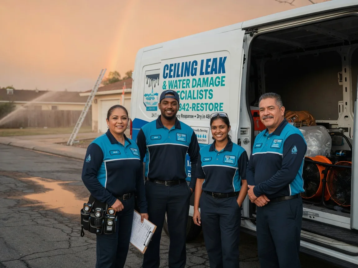 Ceiling Leak Cleanup company in Fort Polk, LA