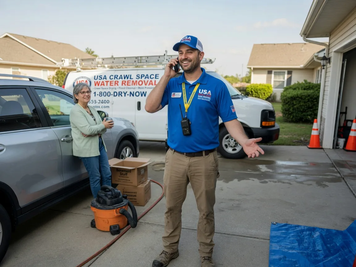 Crawl Space Water Removal Fort Polk, LA FAQs
